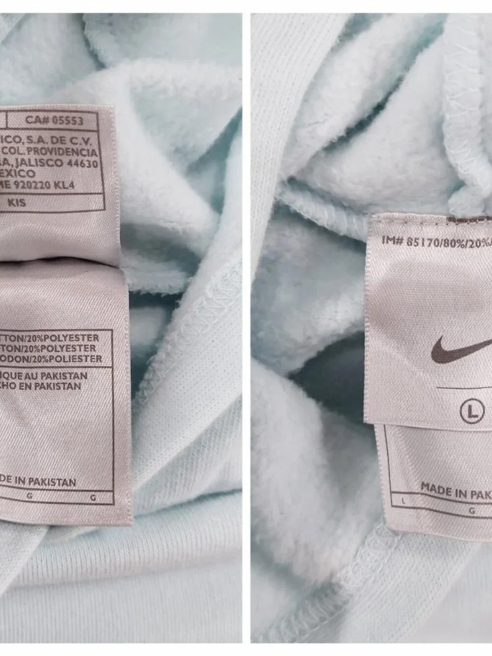 Vintage Y2k Nike Center Swoosh Hoodie Grey Tag Boxy Fit Sweatshirt Men's Sz L